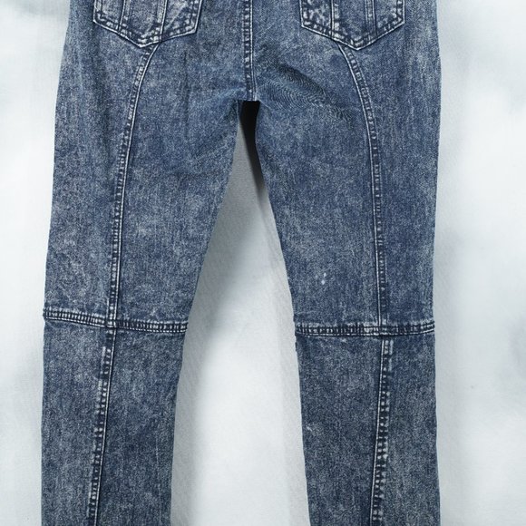 CR24 DENIM BLUE SKINNY JEANS PANTS TROUSERS - WAIST 30 INCHES - Picture 12 of 14